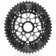 Plateaux Absolute Black Ovale pour pédalier Cannondale Hollowgram